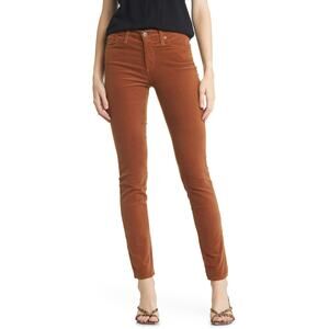 Ag Jeans 'Prima' Brown Corduroy Skinny Pants Size 27